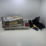 Sony Playstation PS2 Slim Silver SCPH-77001 Bundle Tested + Oem Mc , Cords Used. Price: $185.49.