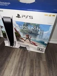 Sony PS5 Blu-ray Edition Console Horizon Forbidden West Bundle White Used. Price: $499.99.