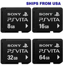 Genuine Sony Vita Memory Card Official Playstation 64GB 32GB 16GB 8GB Used. Price: $84.54.