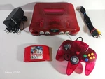 Nintendo Watermelon Red Console N64 Usa Oem Controller Bad Condition Damaged Used. Price: $115.00.