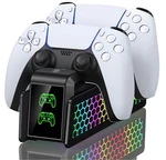 PS5 Controller Charger Fast Charging Dock For Sony Playstation Dualsense New. Price: $17.98.