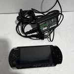 Sony PSP-3001 Black Handheld System Wi-fi Ntsc-u/c W/ Adapter Battery Pack Used. Price: $130.00.