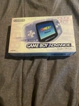Nintendo Game Boy Advance Japanese Milky Blue Edition Complete With Box Oem Open. Price: $225.00.