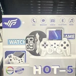 Htp HOT-5 Handheld Game Console White Bluetooth Camera Music Dial Messages New. Price: $8.00.