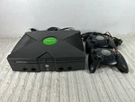 Xbox Original Black Microsoft Video Game Console System W/ 2 Controllers Tested Used. Price: $129.90.