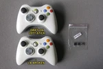 Two Official Xbox 360 Wireless Controllers White Oem - Tested Faulty For. Price: $39.00.