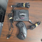 Sega Genesis 16-BIT Mini Console MK-16000 With Controller Used. Price: $76.99.