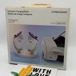 Meta Quest Compact Charging Dock - Works With 3/3S New. Price: $54.95.