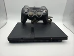 Sony Playstation 2 SCPH-70001 Slim Console Charcoal Black Tested Works (loud) Used. Price: $89.99.
