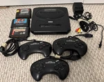 Sega Genesis Model 2MK-1631A Console Bundle Tested *read* Used. Price: $79.99.