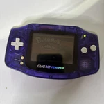 Nintendo Gameboy Advance Transparent Purple AGB-001 Made Japan Used. Price: $143.45.
