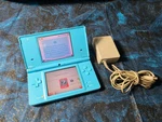 Vintage Nintendo Dsi TWL-001 Aqua Blue Teal Turquoise Used. Price: $59.99.