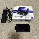 Sony Playstation Portable Go Black PSP-N1000 W/ac Adapter Manual Media Disc Used. Price: $390.00.
