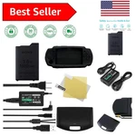 Rechargeable 3.6V Psp Battery With Charger Kit & Back Cover For 1000 Series New. Price: $44.99.