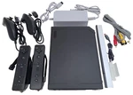 Nintendo Wii Video Game System 2 Remote Bundle Black Console + New Accessories Excellent. Price: $132.05.