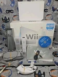 Nintendo Wii White Console W/ Original Box Complete With Sports Used. Price: $140.00.