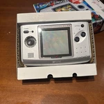 Snk Neo Geo Pocket Monochrome Platinum Silver Handheld System With Box S1130M Used. Price: $202.80.