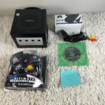 Nintendo Gamecube Jet Black DOL-001 Console System Bundle Tested Used. Price: $84.99.