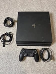 Sony Playstation 4 Pro 1TB Console CUH-7215B With Controller And Cords-works Used. Price: $139.99.