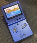 Nintendo Game Boy Advance Gba Sp Cobalt Blue System Ags 101 Brighter New Excellent. Price: $249.95.