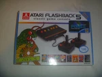 Atari Flashback 5 Classic Console Special Edition 92 Built-in Games Box Used. Price: $26.95.