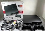 Sony Playstation 3 Slim 160GB Console Complete In Box With 2 Controllers Used. Price: $149.99.