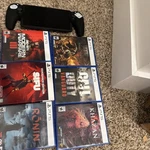 Sony Playstation PS5 Portal With Case No Charger Plus Other Games Used. Price: $230.00.