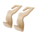 Amvoyoa Headrest Hooks For Purses And Bags, Car Back Seat 2 Pack, Beige New. Price: $14.76.