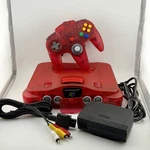 Nintendo Watermelon Red Console Funtastic N64 Bundle Expansion Pak Used. Price: $299.97.