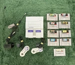Nintendo Super Snes Console System SNS-001 With 2 Controllers & 8 Games Lot Used. Price: $249.95.