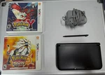 Nintendo 3DS Xl + Pokemon Y Sun - Original Owner Version Used. Price: $399.99.