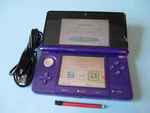 Nintendo 3DS Midnight Purple System W/charger Free Shipping! Used. Price: $199.95.