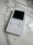 Analogue Pocket Handheld Console White AP-C02-SE Mint W/ Clear Case Used. Price: $350.00.