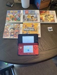 Nintendo 3DS Red Handheld Console With Games Used. Price: $165.00.