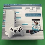 Box Only Sony Playstation 2 Ceramic White SCPH-79001CW Singstar Edition Used. Price: $49.99.