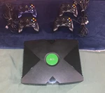 Xbox Original 8GB Home Console - Black 4 Duke Controllers, 10 Games Great Cond Used. Price: $299.95.