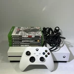 Xbox One 500GB White Console Bundle Lot Games, Controller, Cables #ML45 Used. Price: $179.99.