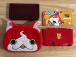 New Nintendo 3DS Xl Handheld Game Console RED-001 Yo-kai Jibanyan Plates Pouch Used. Price: $329.99.
