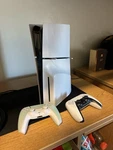 Sony PS5 Slim Blu-ray Edition 1TB Video Game Console White Used. Price: $625.00.