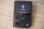 Anbernic RG351V, 16 + 64GB Microsd Used. Price: $55.00.