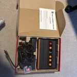Atari Flashback Deluxe 9 Black Console With 110 Built-in Games Complete Box Open. Price: $49.50.