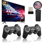 2-PLAYER Wireless Retro Gaming Console With 4K Output 24500 Games Included New. Price: $85.49.
