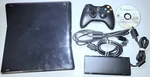Microsoft Xbox 360 Glossy Black Slim 250GB System Console Cnd Tested 11/8/10 Used. Price: $99.99.