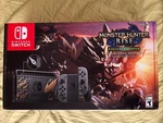 Nintendo Switch Monster Hunter Rise Deluxe Edition Console Brand New! Complete!. Price: $300.00.