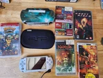 Sony Psp 2001 Slim Launch Edition Handheld System - Silver W/ Games Used. Price: $197.99.