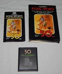 Vintage Pong Sports Atari 2600 W/box Sears Tele-games 1977 Good. Price: $16.50.