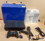 Sony Playstation PS2 Console Black In Box Used. Price: $199.89.