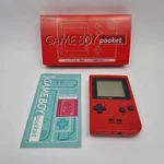 Gameboy Pocket Cib Red Used. Price: $240.00.