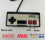 Commodore C64 Atari 2600 Controller Joystick Up To Jump Gamepad New. Price: $41.95.