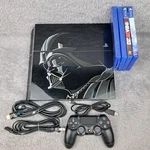 Sony Playstation 4 500GB Star Wars Darth Vader Edition Console Plus Games Used. Price: $170.00.